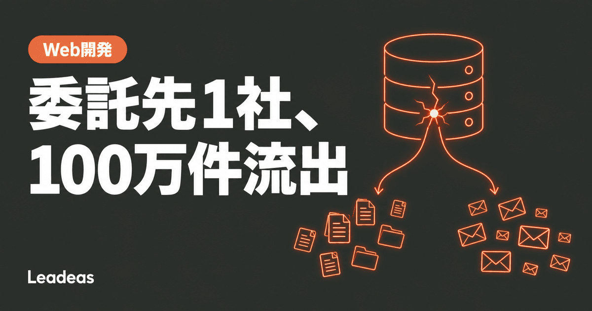 メール配信SaaS「ブラストメール」不正アクセスがピッコマ利用者に波及 — 委託先1社の侵害が、なぜ自社に及ぶのか
